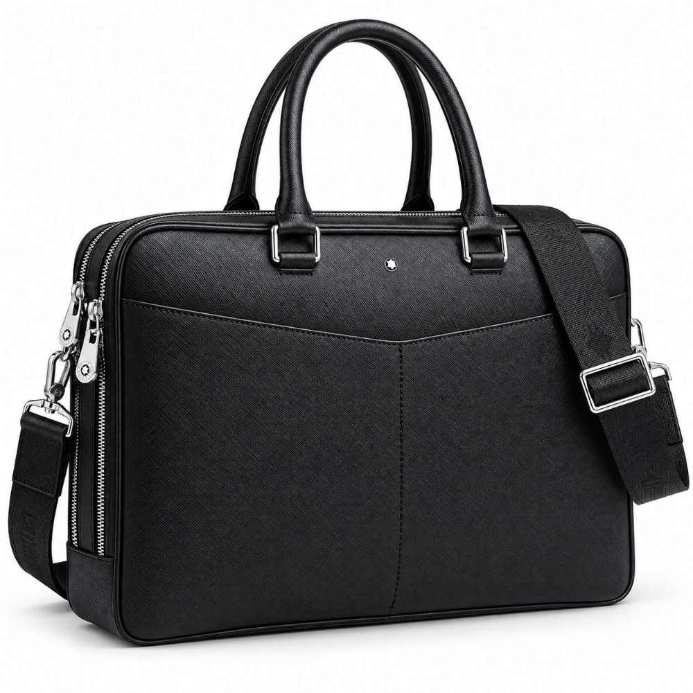 Luxury Bags Tote - クラシックなデザインのメンズビジネスブリーフケース。オフィスや仕事、ノートパソコン用のバッグ。高級レザーを使用したトップハンドルバッグ。高品質でカジュアルなクロスボディメッセンジャーバッグ。