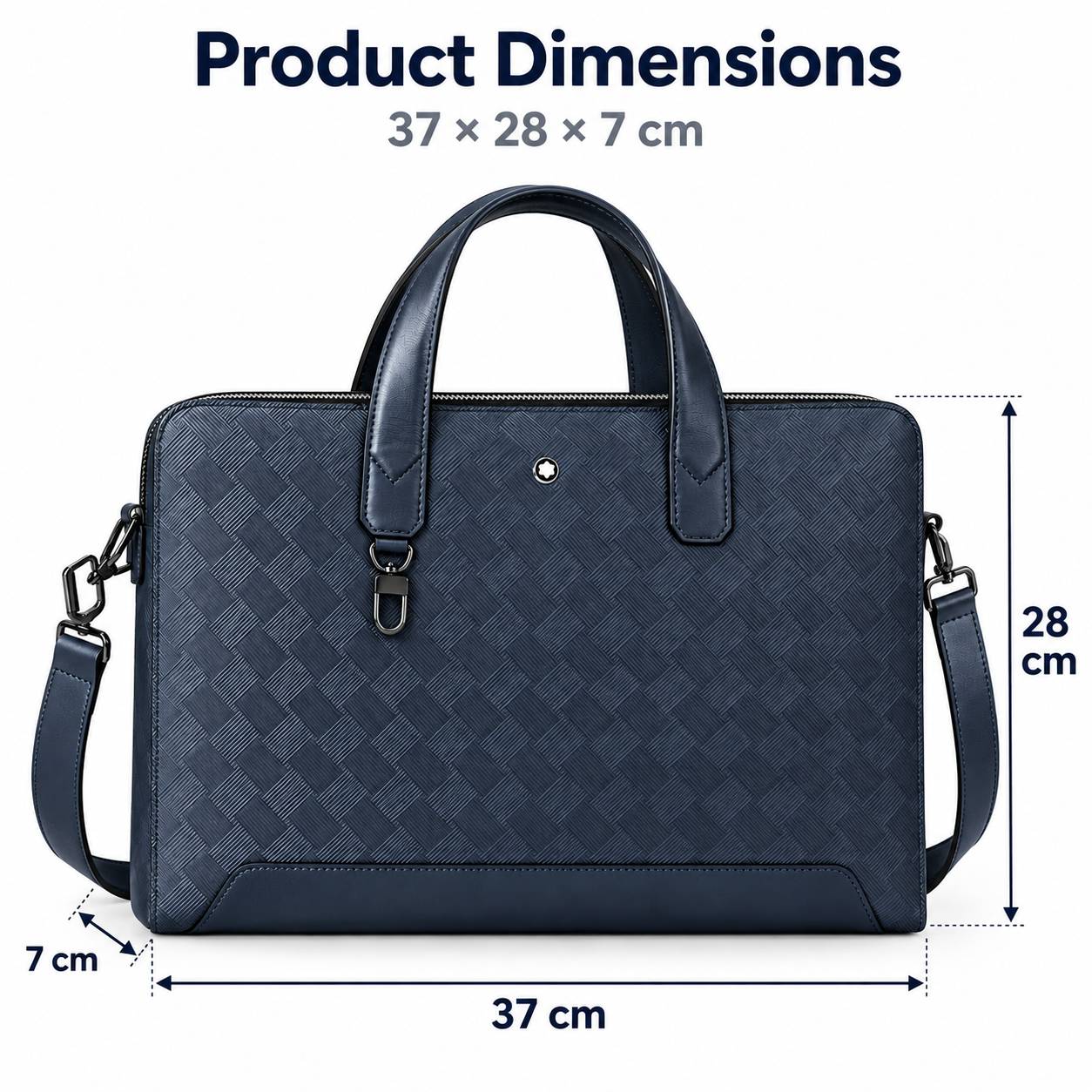 高級感あふれるメンズスリムビジネスブリーフケース。高品質なレ - Luxury Bags Tote のレビューと価格