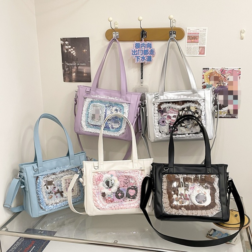 新しい日本の可愛いカワイイ女の子向けオルチャン風Y2Kイタバ - Luxury Bags Tote のレビューと価格